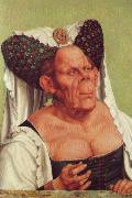 Quentin Matsys A Grotesque Old Woman oil painting